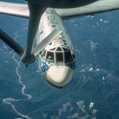 Ravitaillement B-52 depuis un C-135F