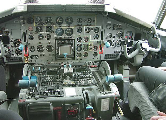 Cockpit transall